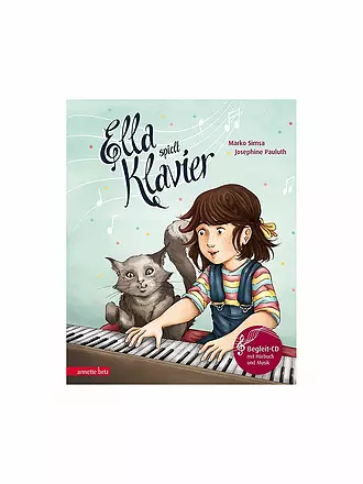 ANNETTE BETZ VERLAG | Livre - Ella joue du piano - avec CD audio | 